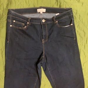 ELOQUII essential relaxed ankle Jean size 14W
